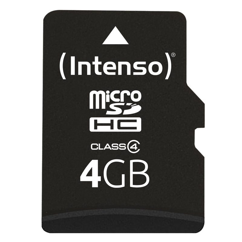 Intenso 3403450 microSD Clase 4 4GB C/Adapt