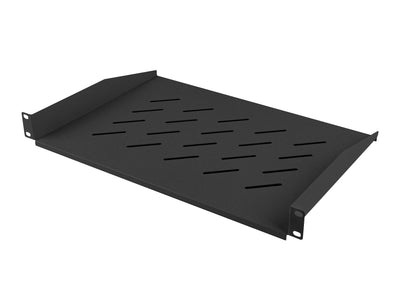 Lanberg Tray Fixed AK-1008-B Cabinet Rack 19\1 1U 483X315MM Up To 20KG Charging Black — image 1