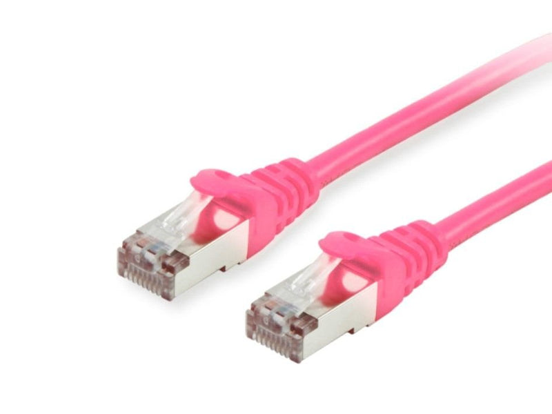 Equip Network Cable CAT.6 S FTP 2x RJ45 40.00M Pink