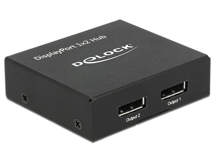 Delock 87691 Divisor DisplayPort 1.2 1 X DisplayPort In 2 X DisplayPort Out 4K