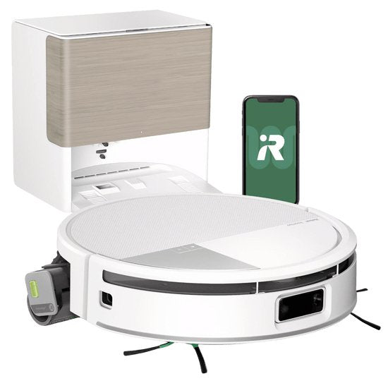 Irobot Robot Vacuum Cleaner Roomba Max. 705 Combo + Estación Charging Autowash, White