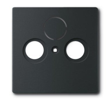 Busch Jaeger Bj 1743-885 Cubierta.f.antena Sockets Power M.2 Conexiones Future Linear Black — image 1