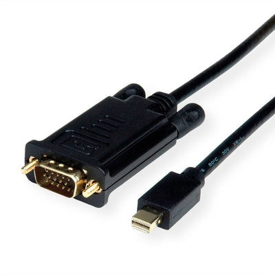 Roline 11.04.5976 1,5M Mini DisplayPort VGA (d-sub) Black — image 1