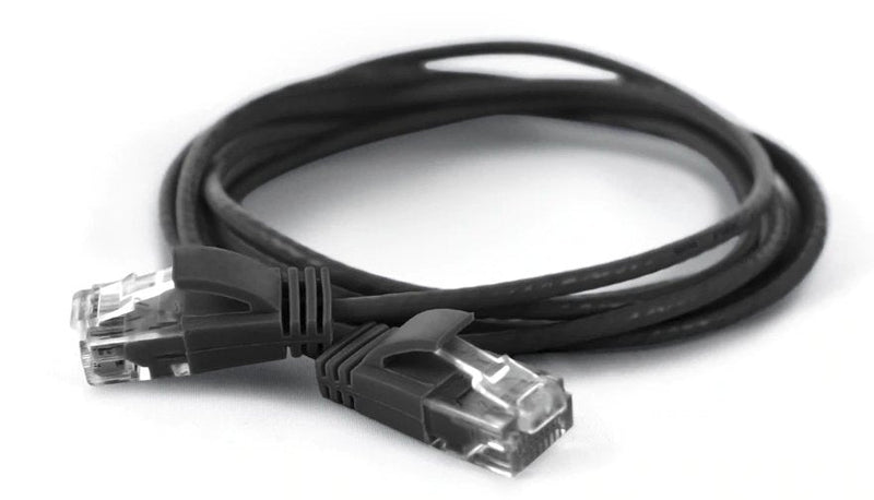Wantecwire UTP, Cable Extra Thin CAT.6A, D 2,8MM, Black 10,00M