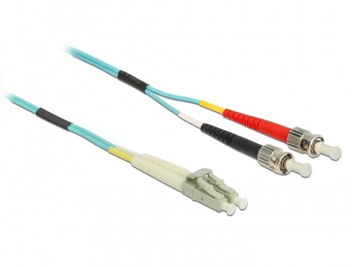 Delock Cable Lwl Lc a St Multimode OM3 0,5M