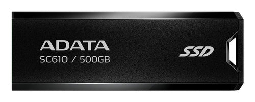 ADATA SC610 500GB, External SSD Black USB-A 3.2 Gen 2 SC610-500G-CBK/Rd — image 1