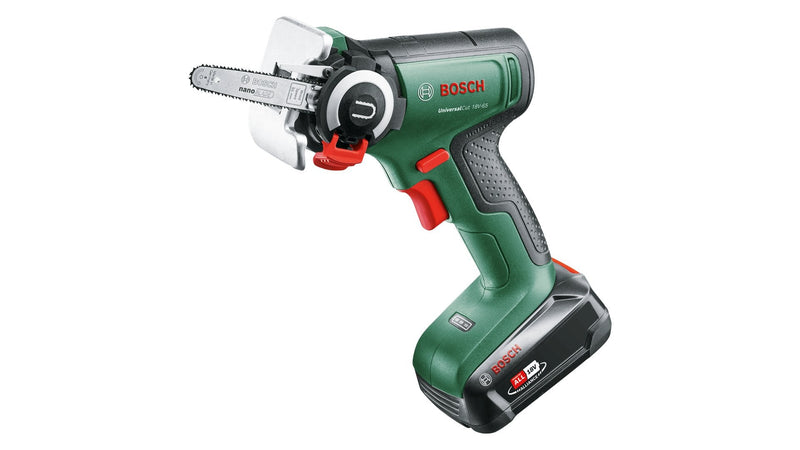 Bosch Saw Wireless Nanoblade Universalcut 18V-65, 18VOLT, Green/Black Battery Li-ion 2,5AH, Power For All Alli