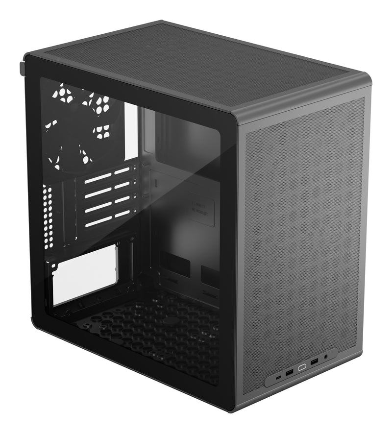 Cooler Master Box Minitorre microATX Q300L V3 With Panel Glass Black