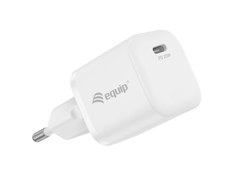 Equip Charger 1PORT 20W,1x USB-C Pd White