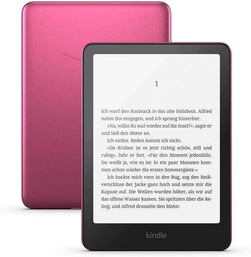 Amazon Kindle Paperwhite Signature Edition Lectore E-book Screen Touchscreen 32GB Wi-Fi Black Pink