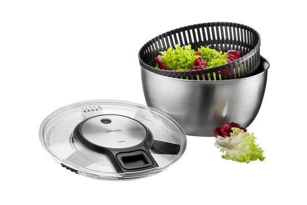 Gefu Spinner Ensaladas 28160 Speed Wing, Steel Inoxidable