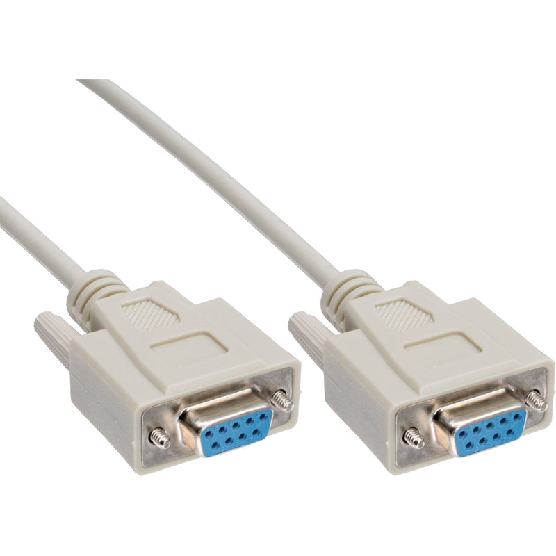 Inline Cable Null Modem DB9 Female a Female 3M