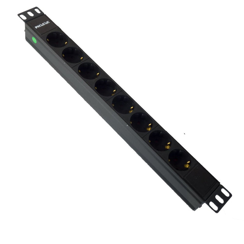 Phasak Power Strip Bns 3518 8 Sockets Power Black