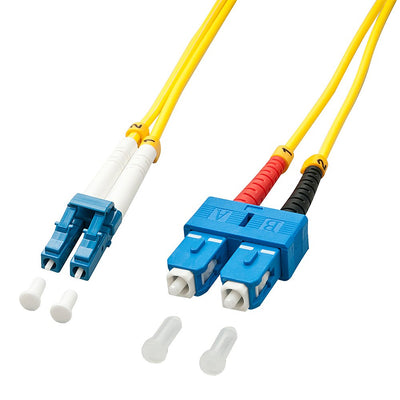 Lindy Cable Fibre Optic Dúplex Lc/Sc OS2 10M 9/125ÆM Singlemode — image 1