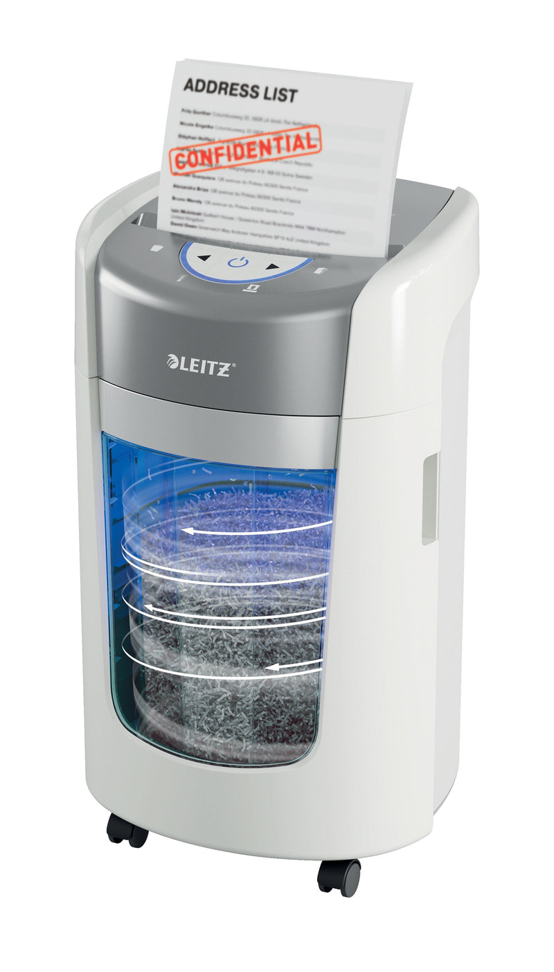 Leitz Iq Optimax Home Office 225 Triturador Paper Microcorte 58 dB Grey White