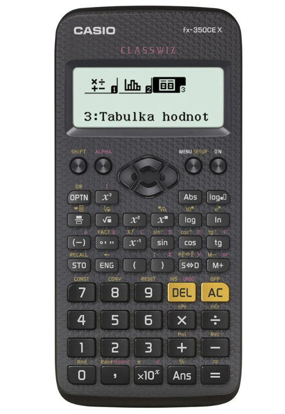 Casio Calculator Científica FX-350CEX, 379 Funciones, 77X166MM, Black