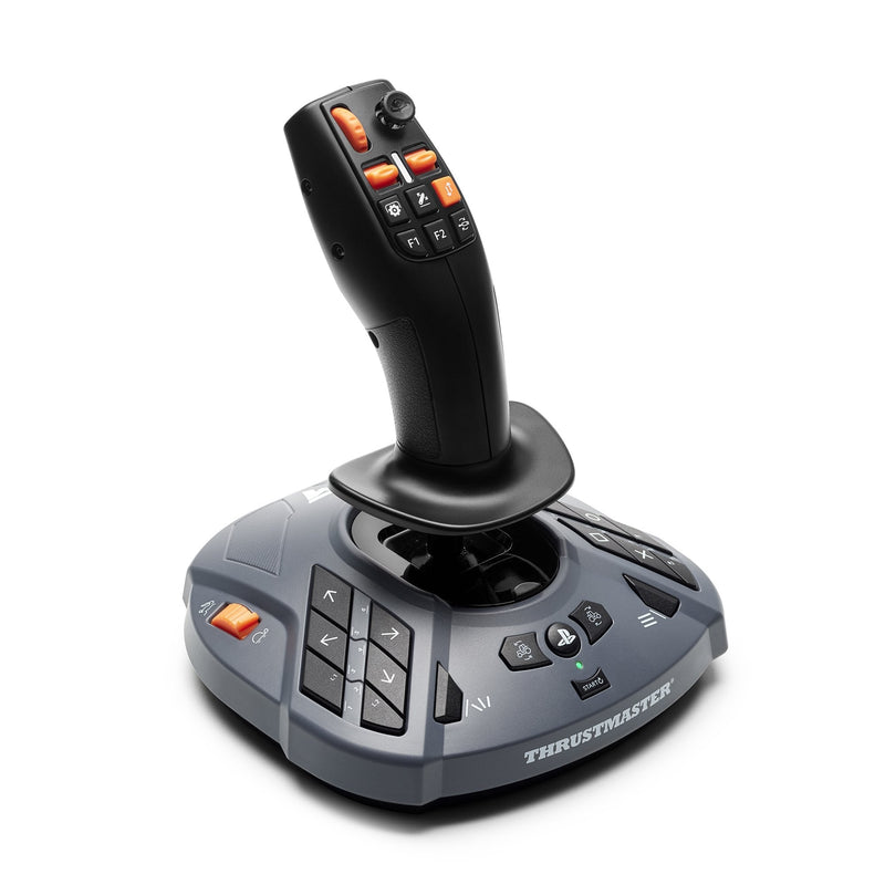 Thrustmaster Simtask Farmstick Black Lever Vuelo Analógico/Digital PC, Playstation 5