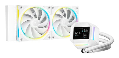 Deepcool Refrigerador Liquido CPU LM240 Wh LED RGB R-LM240-WHDMMC-1 — image 1