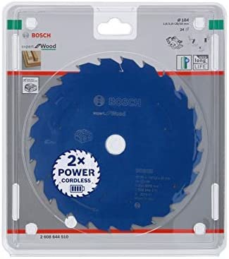 Bosch Hoja Saw Circular Professional Expert Wood Ø 184MM, Diámetro 24Z 20MM, Sierras Circulares Laptop — image 1