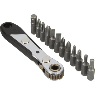 Inline Set Of Tools Bolsillo With Mini Key Trinquete + Set Of Puntas 12 Pieces — image 1