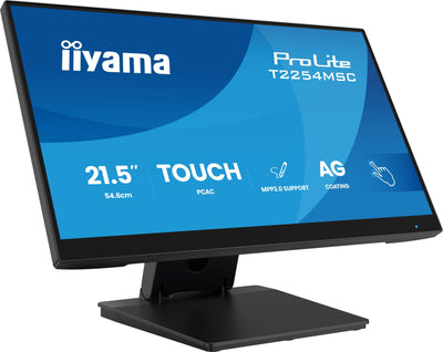 Iiyama Monitor T2254MSC-B2AG 21.5 1920 X 1080 Pixels Full HD LED Screen Touchscreen Black — image 1