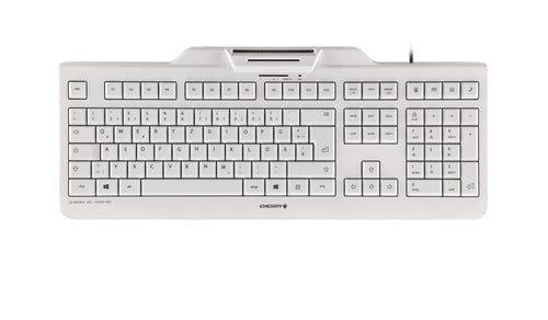 Cherry Kc 1000 Sc Keyboard USB Qwertz German Grey — image 1