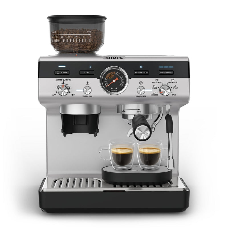 Krups Coffee Machine Precision XP801T10 Eléctrica Semi-automática Máquina Espresso 3 L
