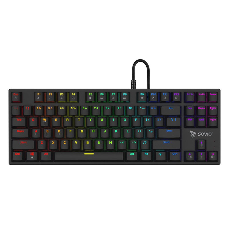 Savio Keyboard Mecánico Tempest X2 Rgb, Outemu Blue