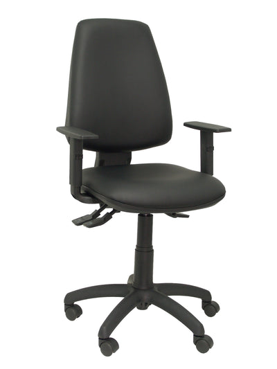 Chair Elche Sincro Similpiel Black With Arm Regu — image 1