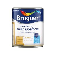 Bruguer Esmalte Acrylico Multisuperficie Satinado White Algodon 0,750L 5057441 — image 1