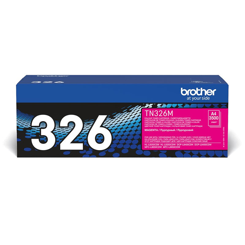 Brother Genuine Toner TN-326M Magenta