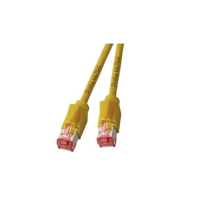 Efb RJ45 Network Cable CAT.6A S FTP Lszh Draka UC900 TM21 Yellow 15M