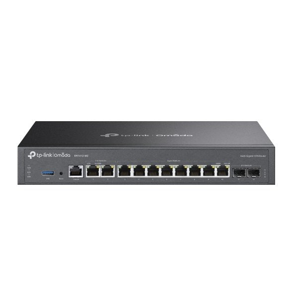 TP-Link Router Vpn ER7412-M2 Gigabit Omada WAN 2X2.5 8x RJ45 GB 2XSFP GB 1XUSB3.0 CPU 4 Nucleos
