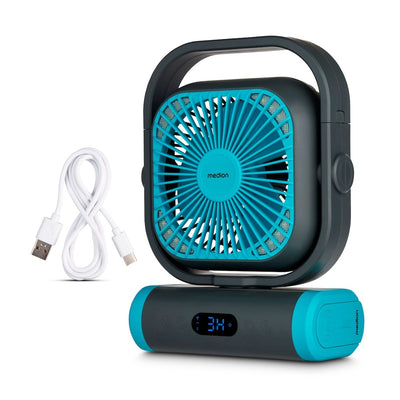 Medion Life Camping Ventilator E10 TF (md 12065) Grey/Blue 50078408 — image 1