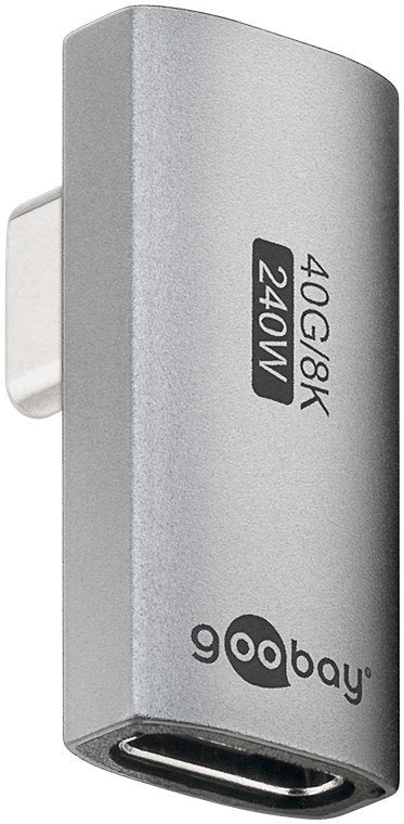 Goobay 74443 Usb-c™ Adapter Vertical 90° Rotated, USB4™