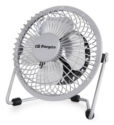 Orbegozo Mini Fan USB Pw 1025 Silver — image 1