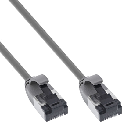 Inline® Network Cable Slim, U/FTP, CAT.8.1, Tpe Halogen-free, Grey 5M — image 1