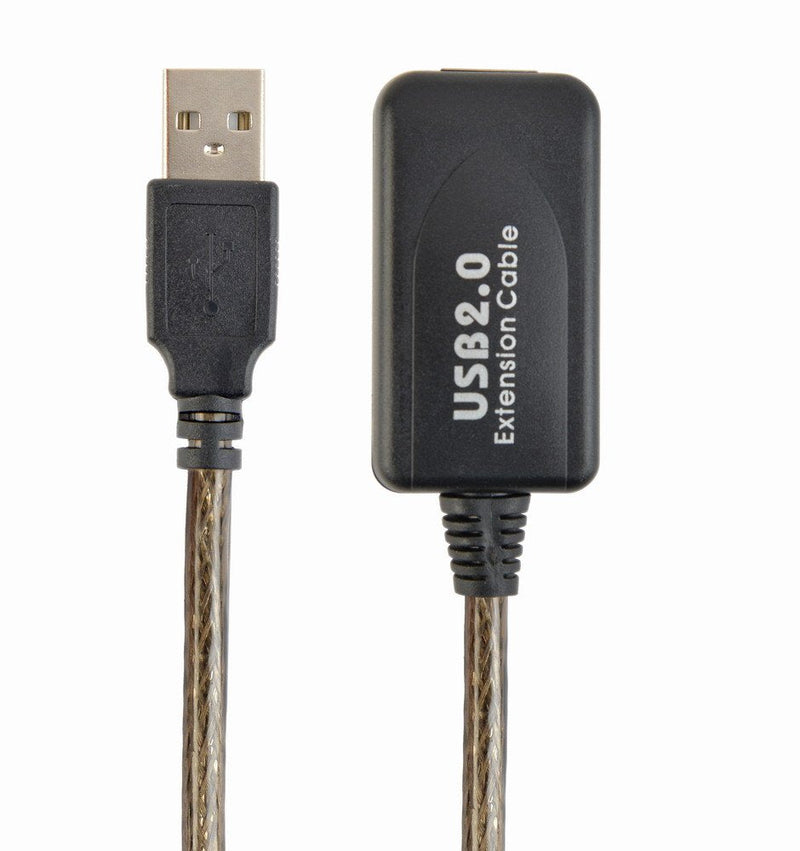 Gembird USB Cable 2.0A/a (alargo Activo) M/H 10M Black