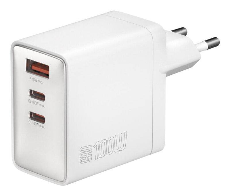 4SMARTS 542100 Charger Dispositivo Mobile Phone Universal Silver White Power Alterna Charging Fast Indoor