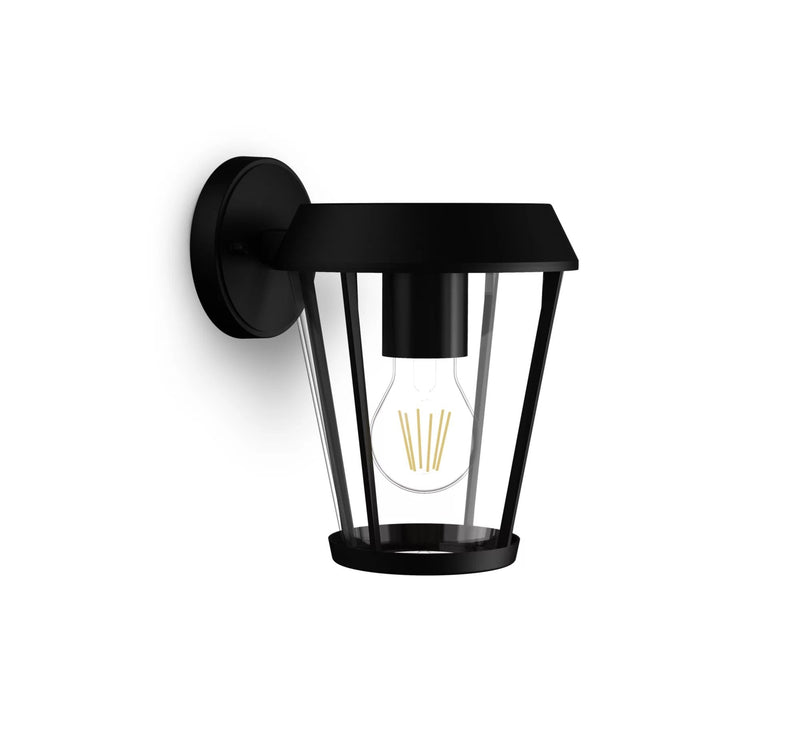 Wall Light Outdoor Sunera E27 25W Without Bulb Colour Black Light Hacia Abajo
