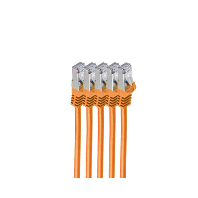 Shiverpeaks RJ45 Network Cable S/FTP, CAT.7 VE5, 1,5M Orange — image 1