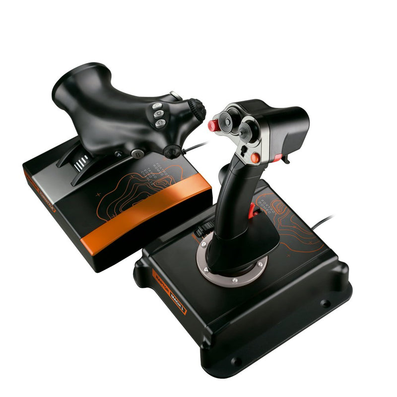 Joystick + Acelerador Fr-tec PC Flight Stick Raptor MACH1 Hotas Combo