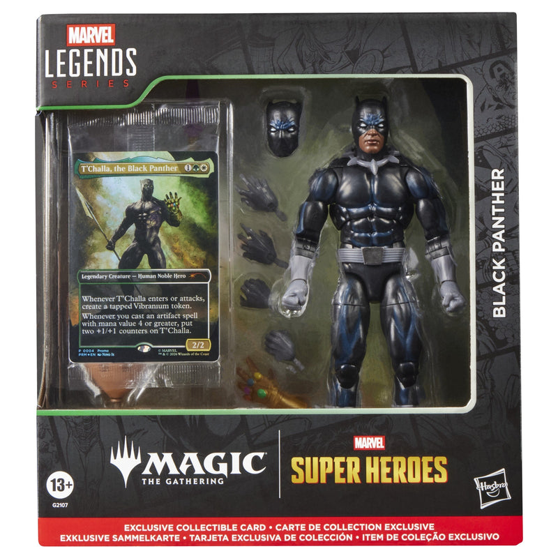 Hasbro Figure Marvel Legends Series X Magic: The Gathering Black Panther