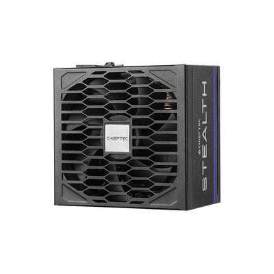 Chieftec Power Supply Stealth 1200W Black 2X GPU High Power 12 Pines, 3X Pcie, Gestión Cables, 1200 Watt — image 1