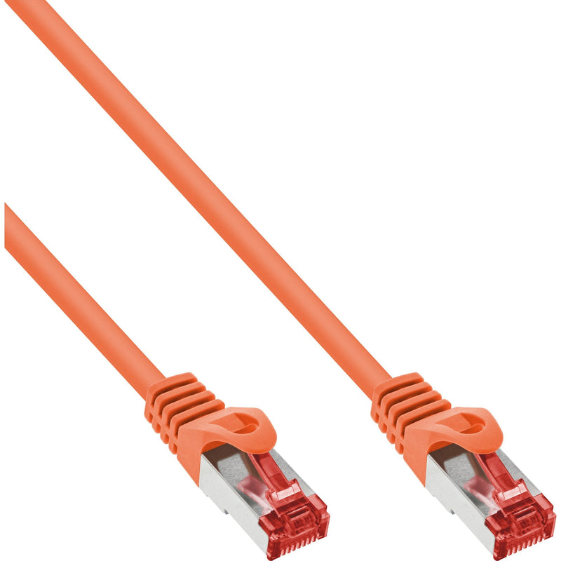 Inline Network Cable S/FTP Pimf CAT.6 250MHZ Pvc Cobre Orange 30M