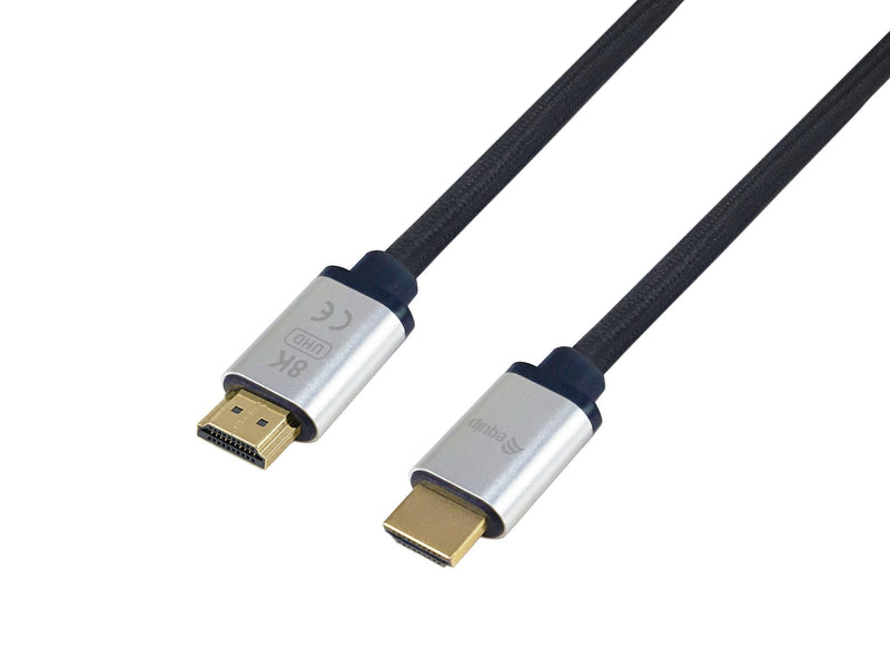Equip HDMI Cable HDMI 2.1 Ultra 8K High Speed With Ethernet 0,5M 119387