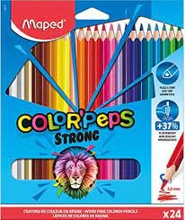 Maped Pencils Colours Color'peps Strong Case 24 C/Surtidos