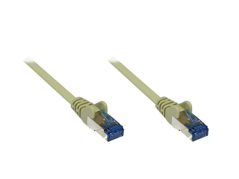 Goodconnections Network Cable With Protector Pestaña, CAT.6A, S FTP, Pimf, Libre Halógenos, 500MHZ, Grey 15M,