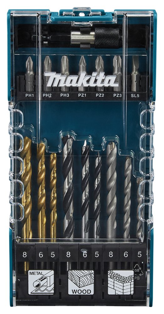 Makita Bohrer- Broca-set 17-TLG.
