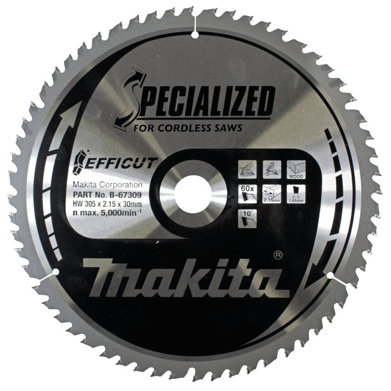 Makita B-67309 Hoja Saw Circular 30,5CM 1 Pieces